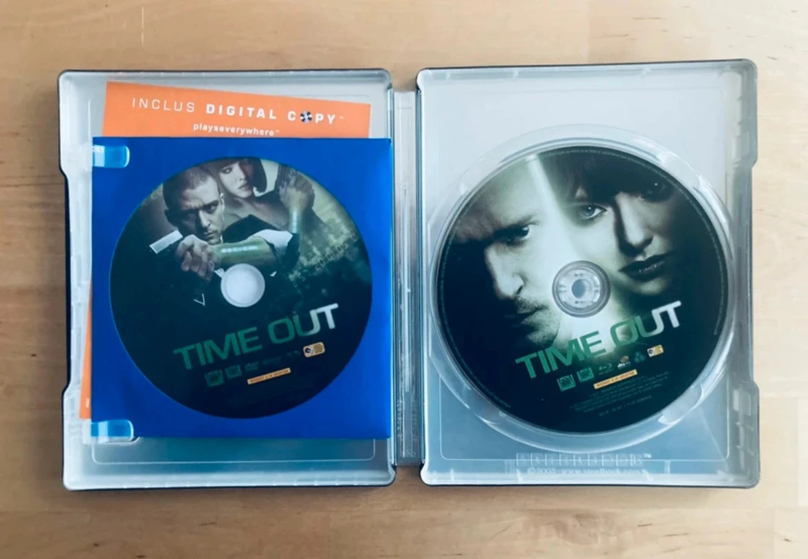 Steelbook Blu-ray DVD Time Out. – photo 2